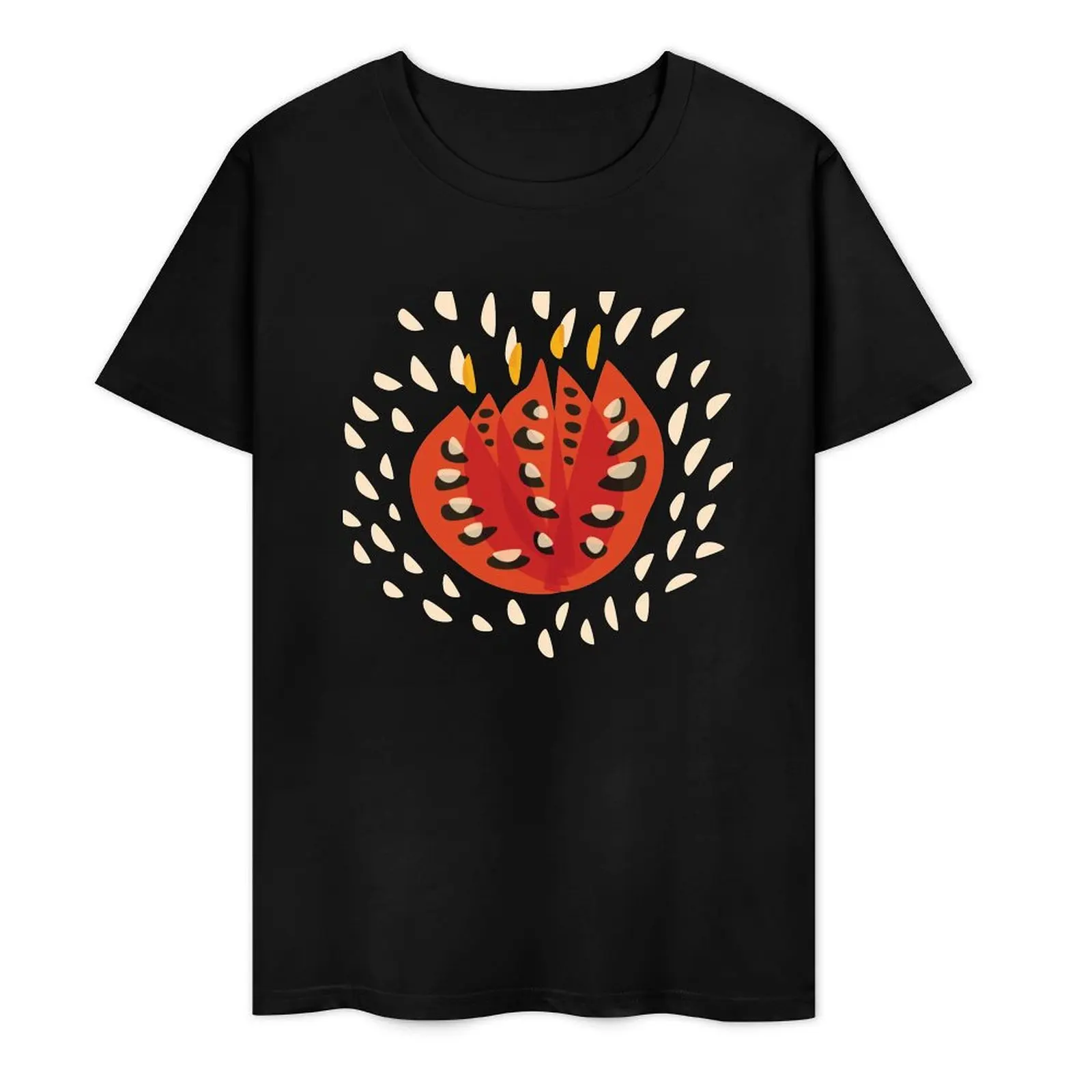 

Abstract Red Tulip Flower In Spring T-Shirt cheap stuff quick drying kawaii clothes anime figures men workout shirt