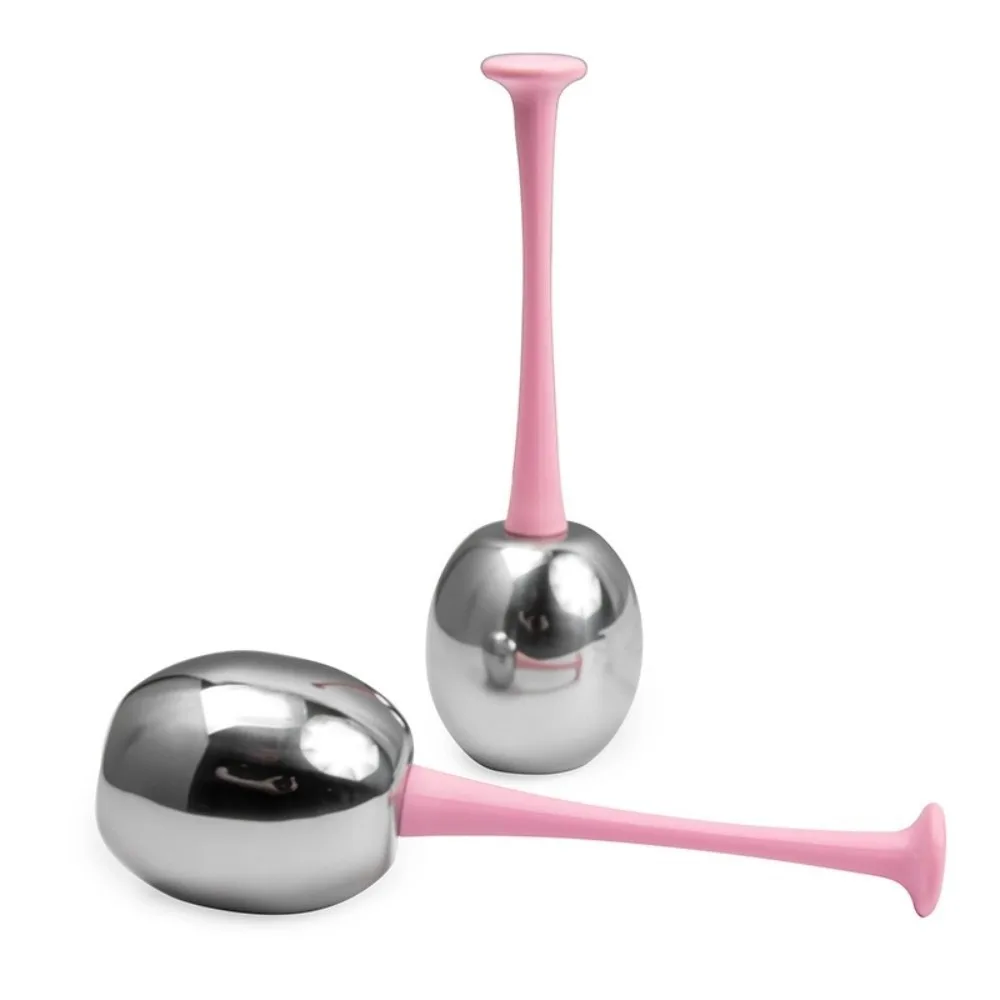 

2pcs/set Narrow Pores Facial Massage Globes Reduce Wrinkles Removing Edema Stainless Steel Eye Massage Soothing The Eyes
