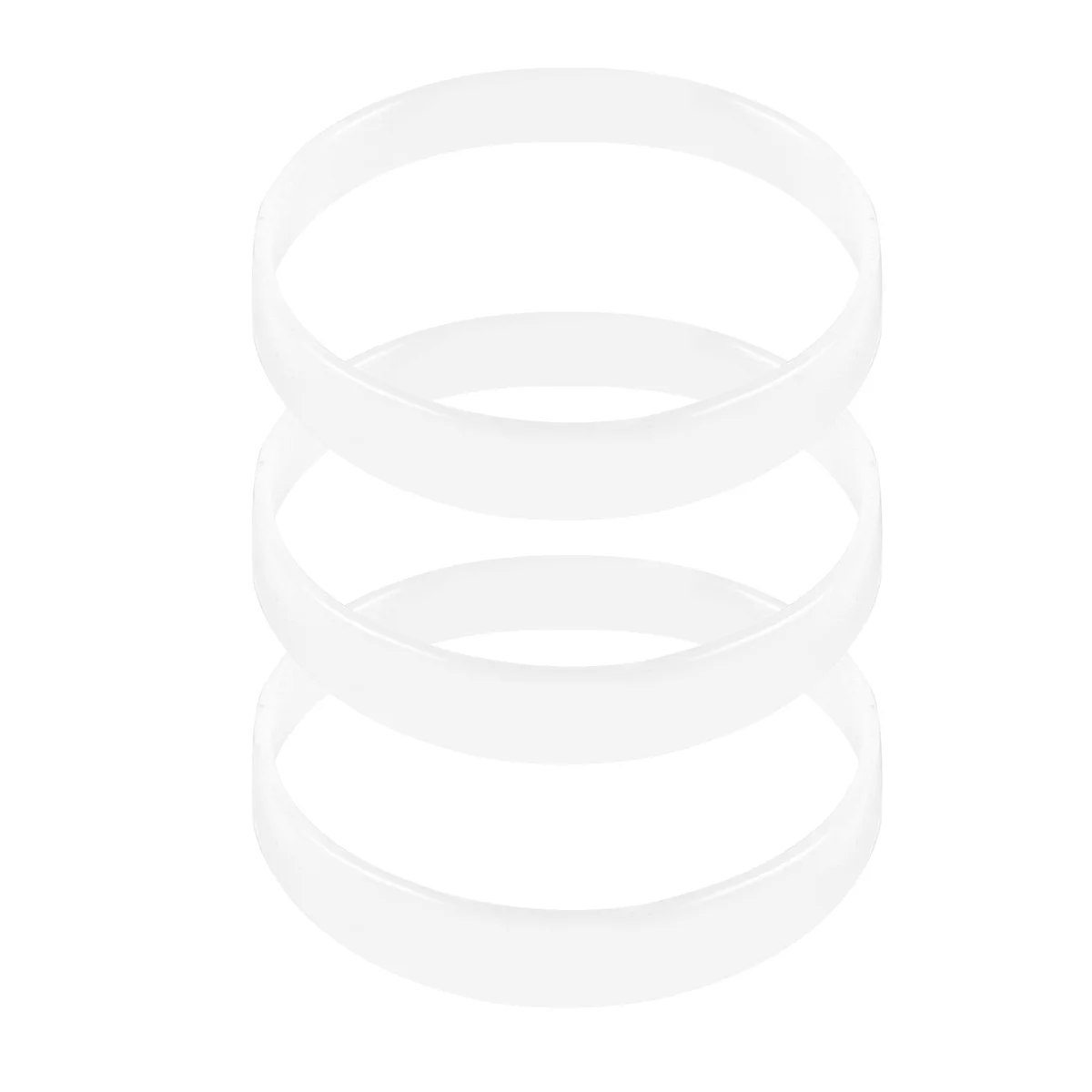 3PCS Seal Rubber Seal Spare Seal Spare Part Compatible for Nutri Ninja 6/7 Fins Blade Blender Mixer (Ø 10cm) image 2