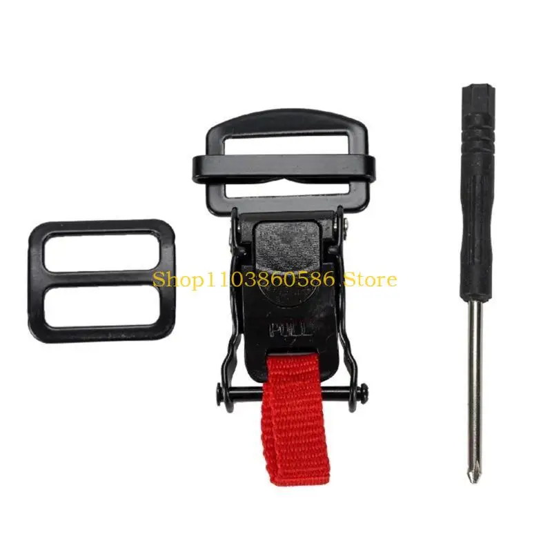 242A Motorcycle Helmets Fastener Clip Quick Release Adapter for Effortlessly Removal