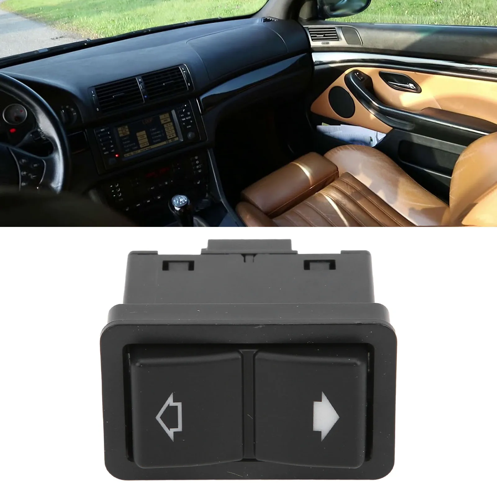 

Кнопка электрического стеклоподъемника автомобиля 61318368974 Замена для 5-й серии 7 E39 97-03 Кнопка стеклоподъемника