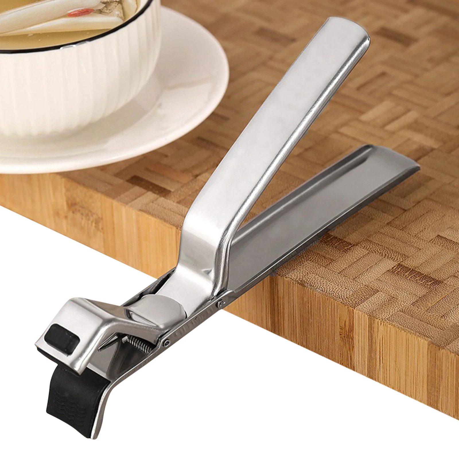 

Модернизированный захват для горячей плиты из нержавеющей стали, щипцы для захвата горячей плиты, защита от ожогов