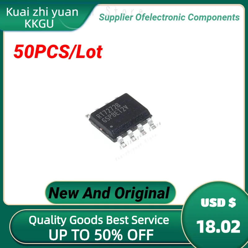 50PCS/Lot New And Original RT7272BGSP RT7272B 3A 36V 500kHz Synchronous Step-Down DC/DC Converter Quality Goods