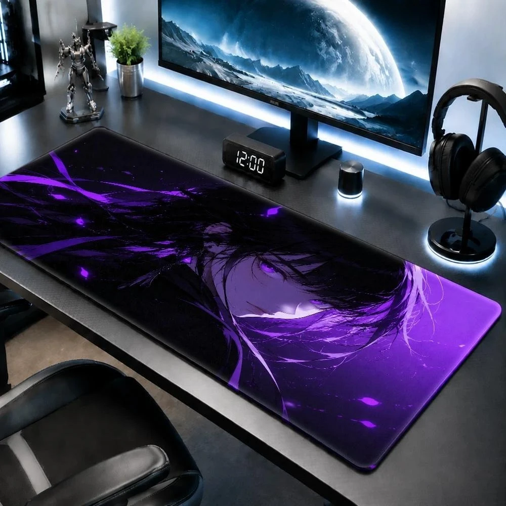 Purple halo theme design, dark fantasy style, comfortable and skin-friendly, easy to maintain office desk accessories