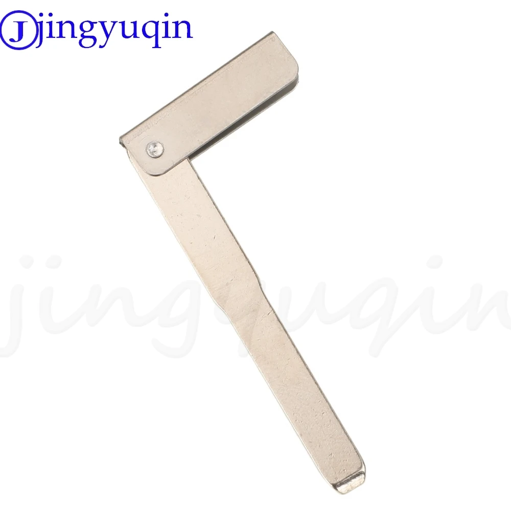 jingyuqin Replace Emergency Smart Remote Key Blade Blank Insert For Land Rover Evoque 4 Evoque Range Rover For XE XFL et Jaguar