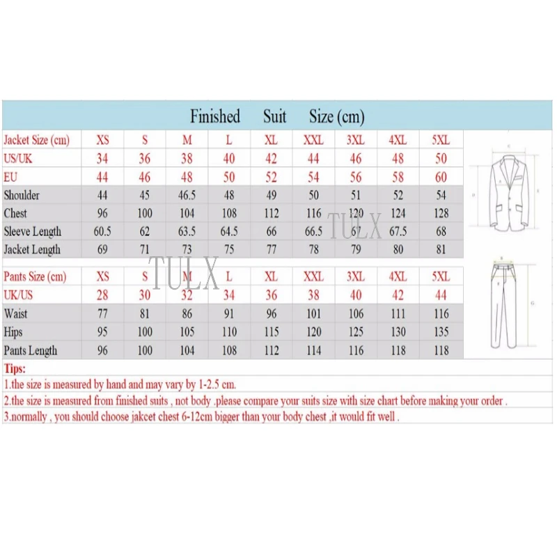 Army Green Suit Slim Fit Mens Business Casual Wedding Party Suits Groom Peak Lapel 2Piece (Blazer+ Pants)Costume Homme