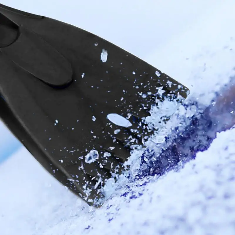 Auto Ice Scrapers Silicone Car Snow Shovel Soft Handle Ice Scraper Removal Winter Snow Cleaning Squeegee Tools Auto Accessories