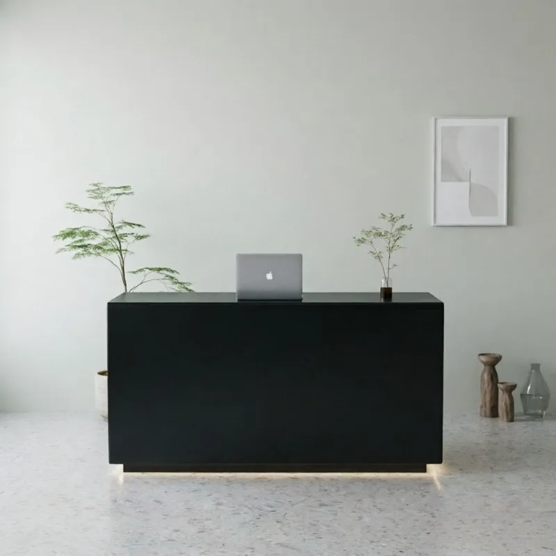 #Large Aesthetic Reception Desks Beauty Modern Restaurant Luxury Reception Counter Commercial Events Rezeption Theke Furniture