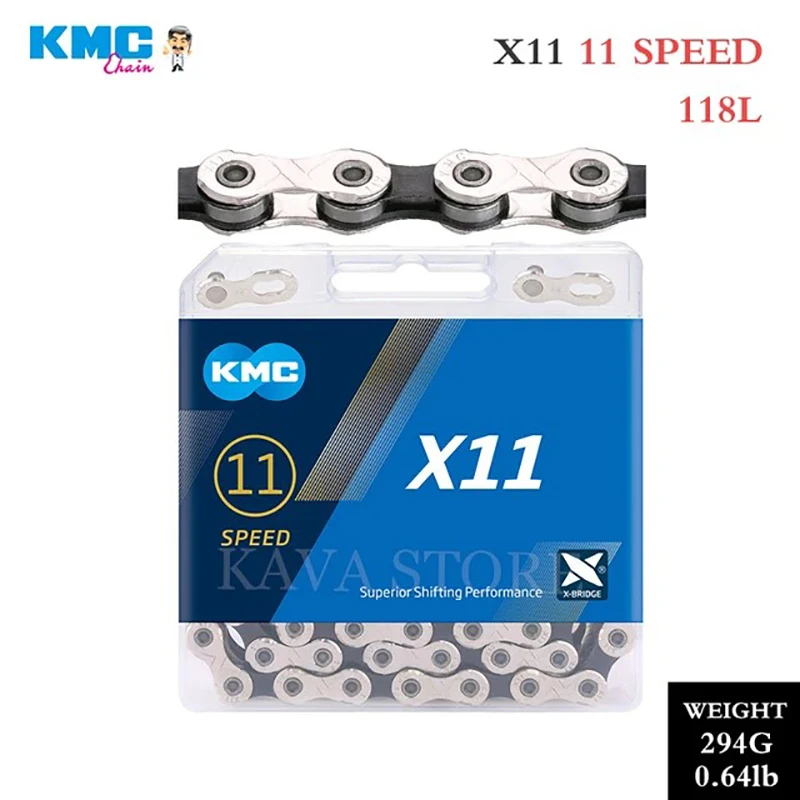 KMC MTB Chain 11 Speed Mountain Bike 11V Current Shimano HG601 11S Bicycle Chain for M5100 Groupset