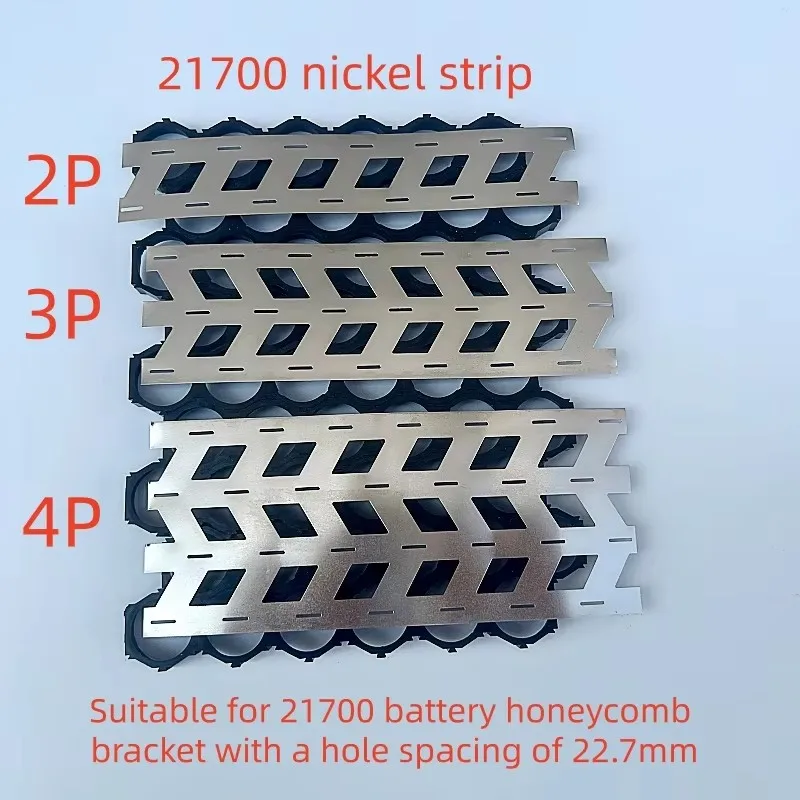 Nickel Plated Steel Strip Sheet for Spot Welder 2P 3P 4P 21700 Battery Accessories 0.15mm-0.2mm Nickel Tape Holder