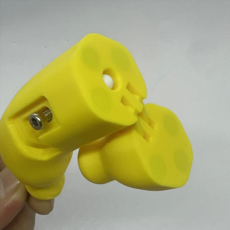 Креативный портативный EDC 3D печать магнитная присоска банан мягкая пуля пистолет игрушка на палец брелок рюкзак кулон