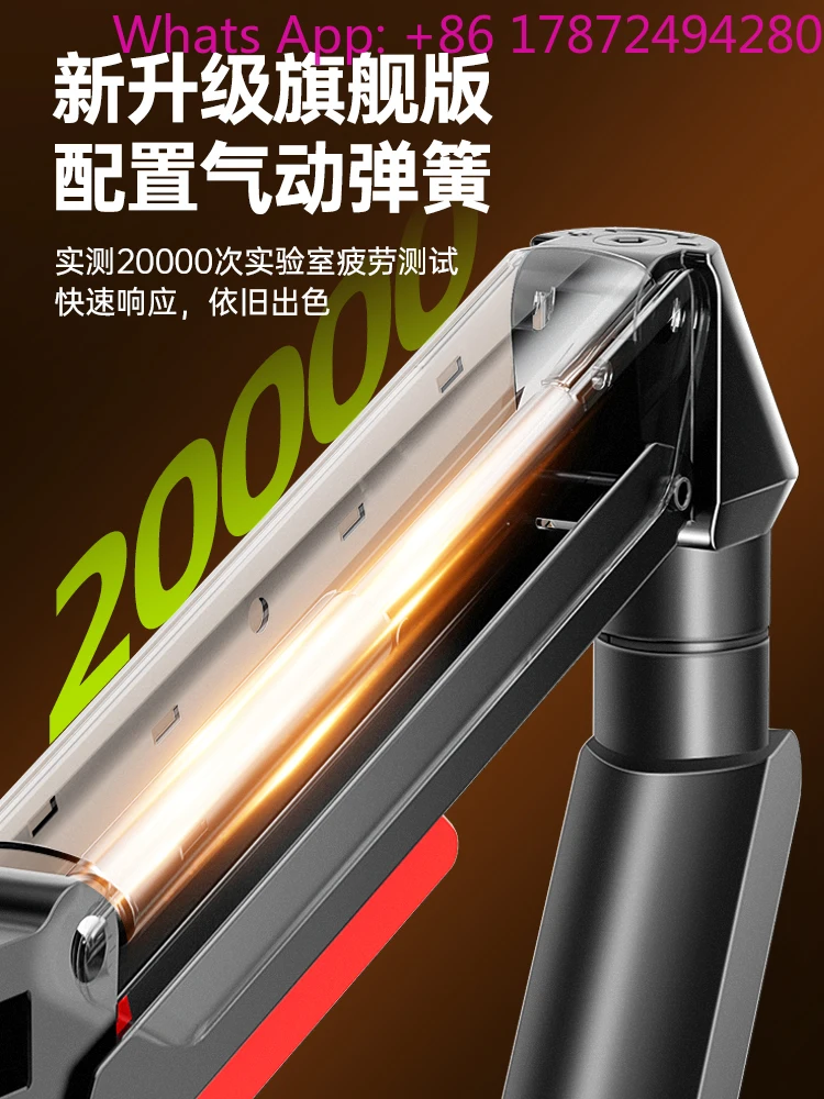 holder Robotic arm Computer rotatable lifting screen cantilever base Dual screen desktop bracket