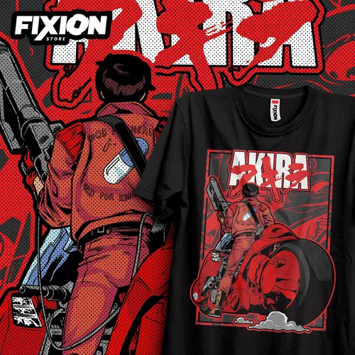 Camiseta de Manga de Anime akira-mayo, regalo para amantes del Anime, todas las tallas, algodón