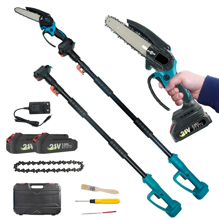 

New Arrival 3-in-one Combo Power Garden Tools Set Cordless Electric Chainsaw Pruning Shear With Extendable Telescopic Pole