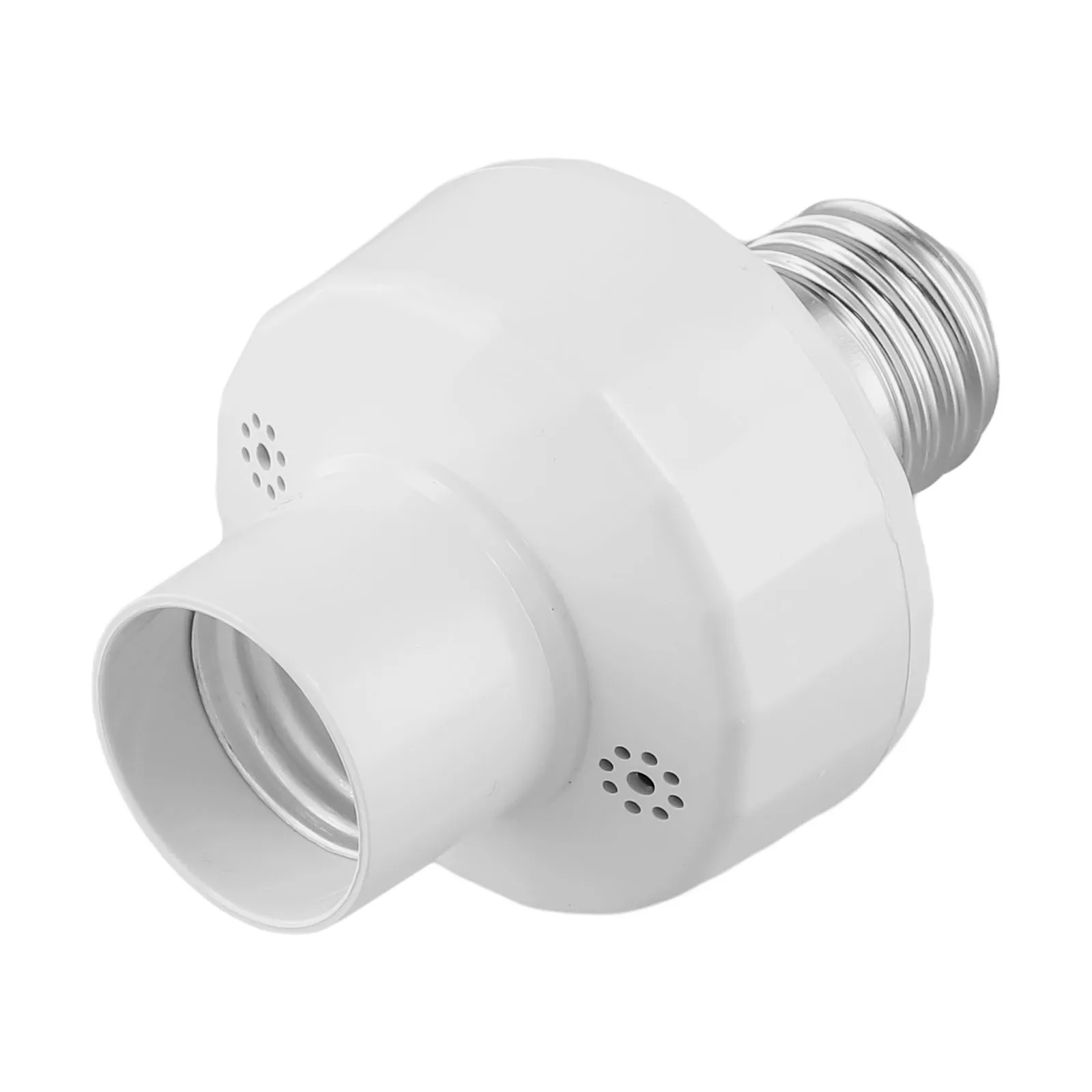 Vendas quentes de controle remoto sem fio e27 suporte da lâmpada interruptor temporizador inteligente ampla tensão faixa branca interruptor temporizador inteligente