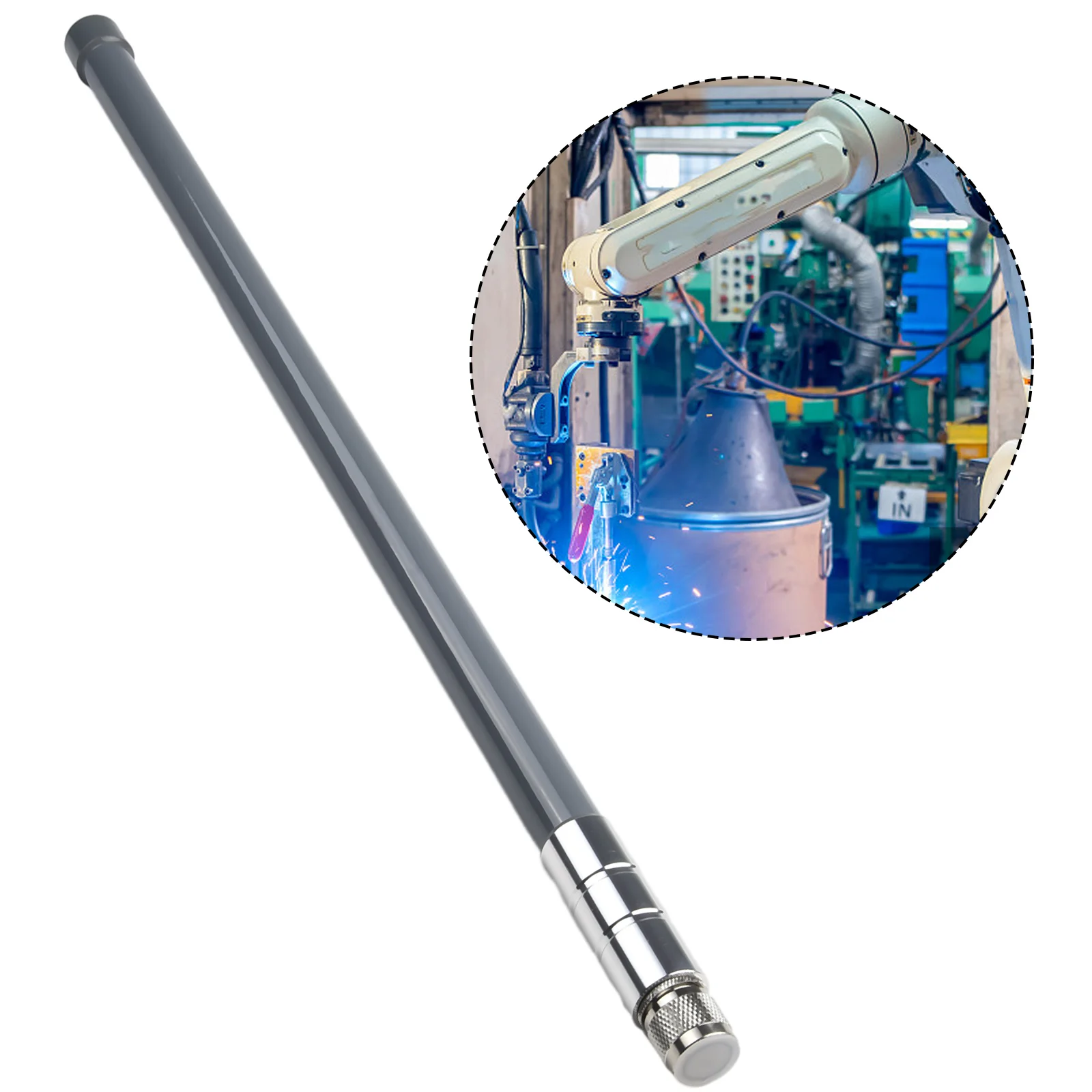 STARF 12dBi 868MHz 915MHz Optimised Tuned Helium Omni Miner Fiberglass Aerial Antenna N-Male 550mm Fiberglass Antenna Kit