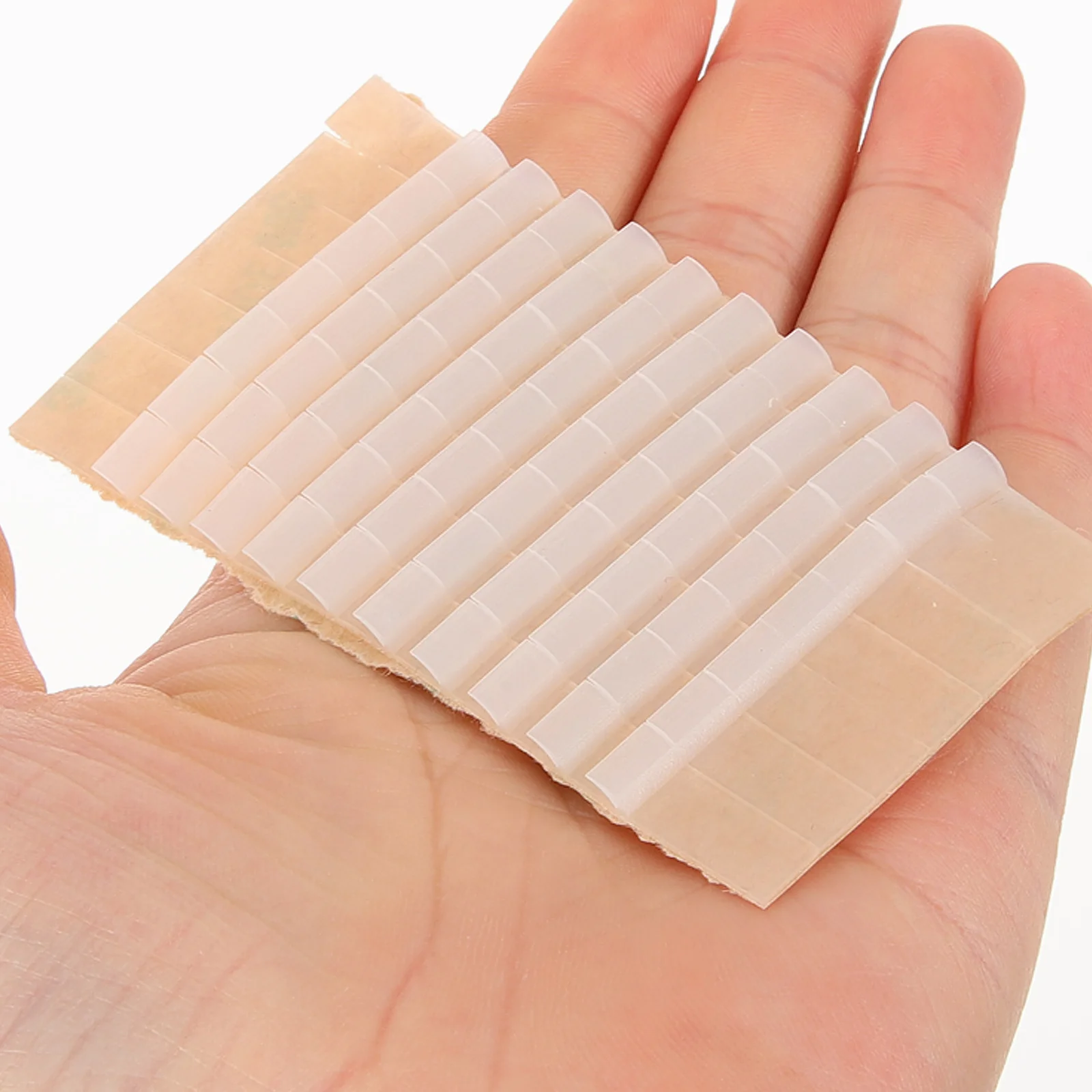 

100 Pcs Anti-slip Strip Hanger Clothing Hangers Grip Strips Grips Clothes Wooden Silica Gel Rubber Adhesive Non-skid