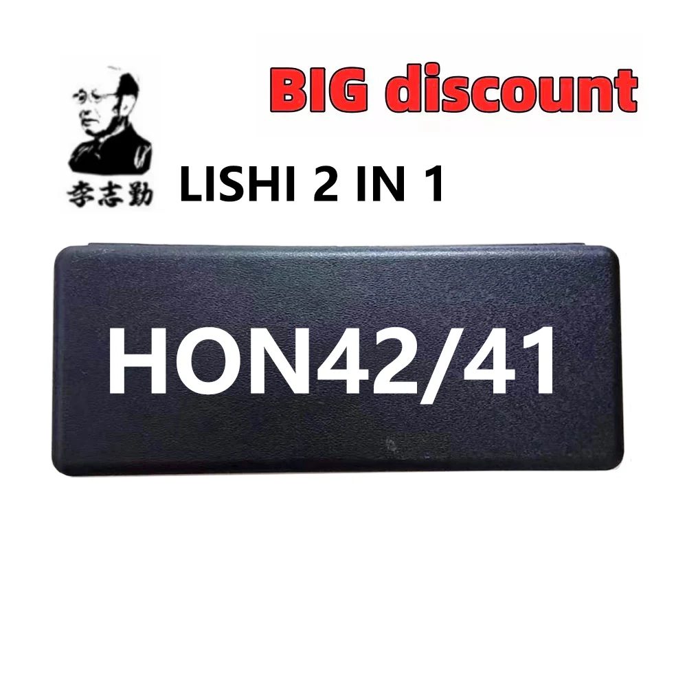 1PCS/LOT Lishi HON42/41 2 in 1 Decoder and designed for Honda Motorcycles 8 Cut