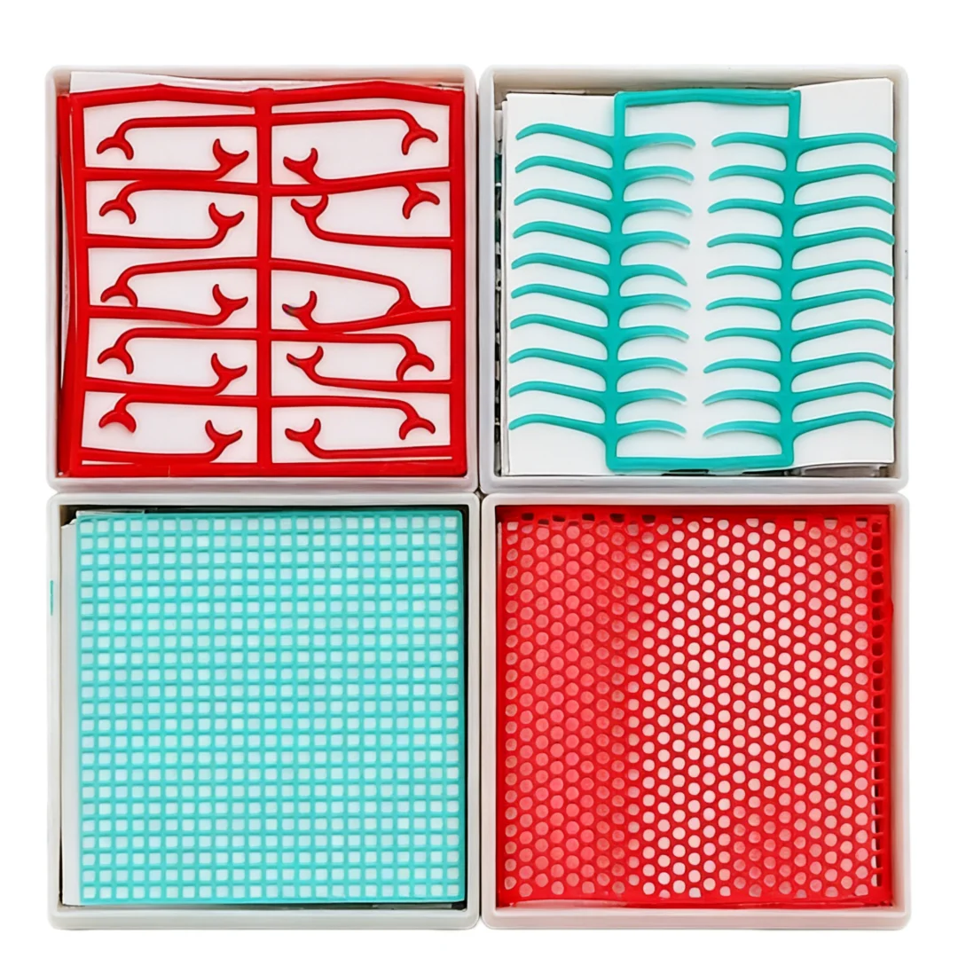 

Dental Wax Mesh Wax Net Dental Casting Wax Round Hole Square Grid Clasp Shape Wax Sheet Wax Net Dental Lab Material