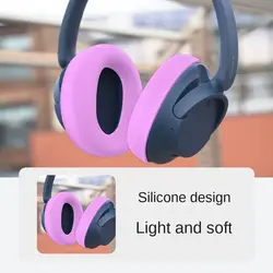 Silicone Case Cover for Sony WH-CH720N Wireless Headphones Bluetooth On-Ear Headset Anti-Scratch Ear Pad Cover,