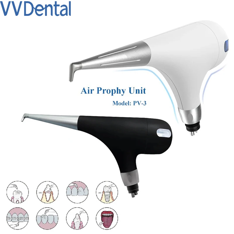 VVDental Dental Air Prophy Unit 2/4 Holes Air Flow Dental Teeth Whitening Polishing Handpiece Hygiene Prophy Jet Dentistry Sandb