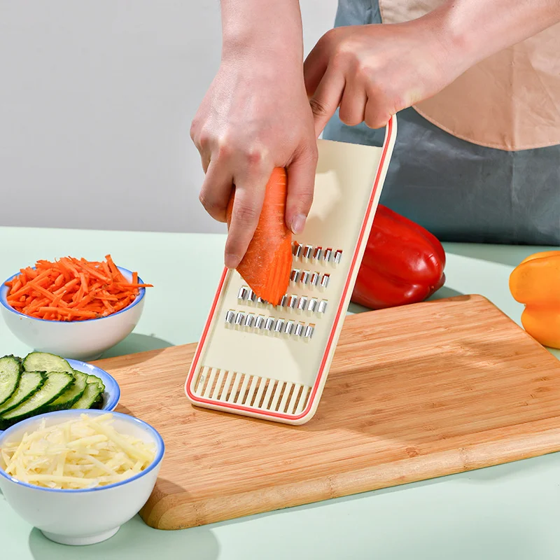 Handheld Plastic Potato Shredder Multifunctional Vegetable Grater Household Hand Guard Cucumber Slicers Kitchen Utensils Tools