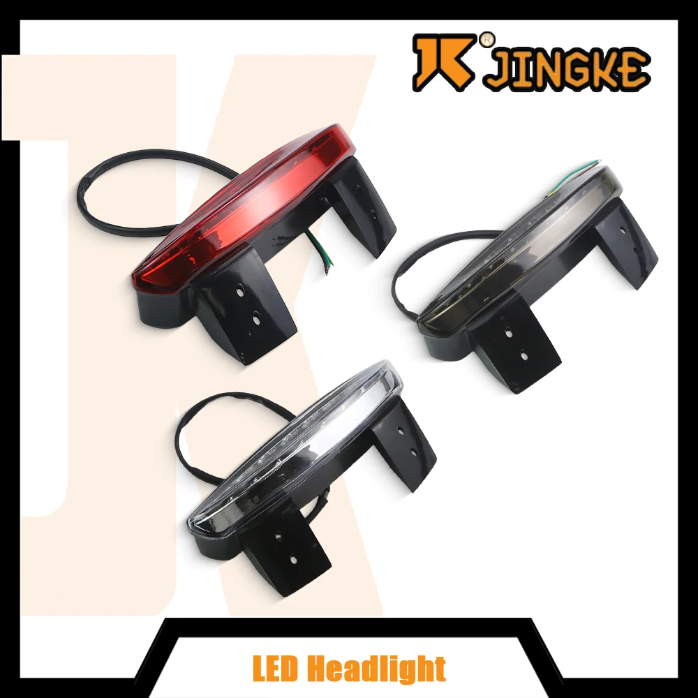 

Motorcycle Tail Light For Harley Touring Sportster XL 883 1200 Cafe Racer Rear Fender Edge Brake LED Taillight