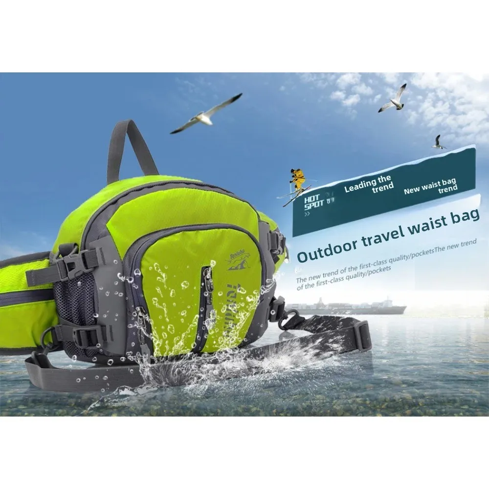 

Outdoor Multifunctional Waist Bag Cycling Running Bag Mountaineering Large Capacity Kettle Waist Bag