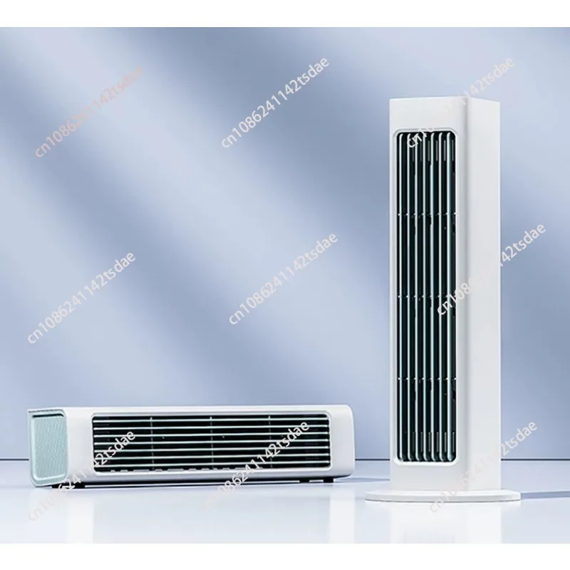 

Wall Mount Desktop Mini Air Cooler, No Drill Silent Cooling Fan Rechargeable for Bedroom Dorm Office