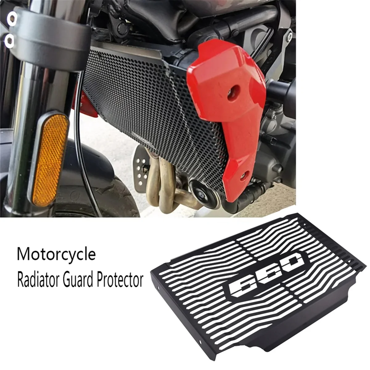 Radiator Guard Protector for Triumph Trident 660 2021-2023 Motorcycle Radiator Protective Grill Guard Cover