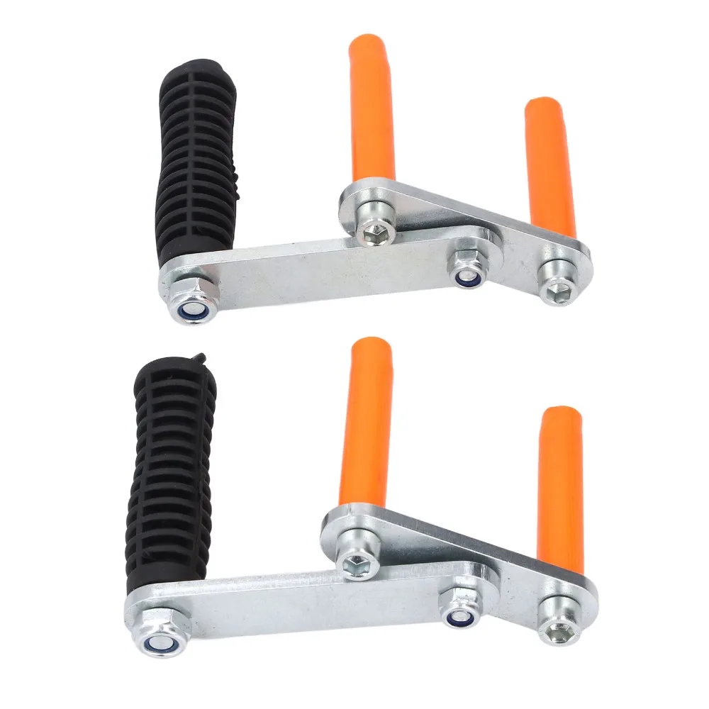 2pcs 53mm / 2.1in Clamping Capacity Panel Carrier Portable Design Gripper Lifting Tool Drywall Carrying Tool For Plywood