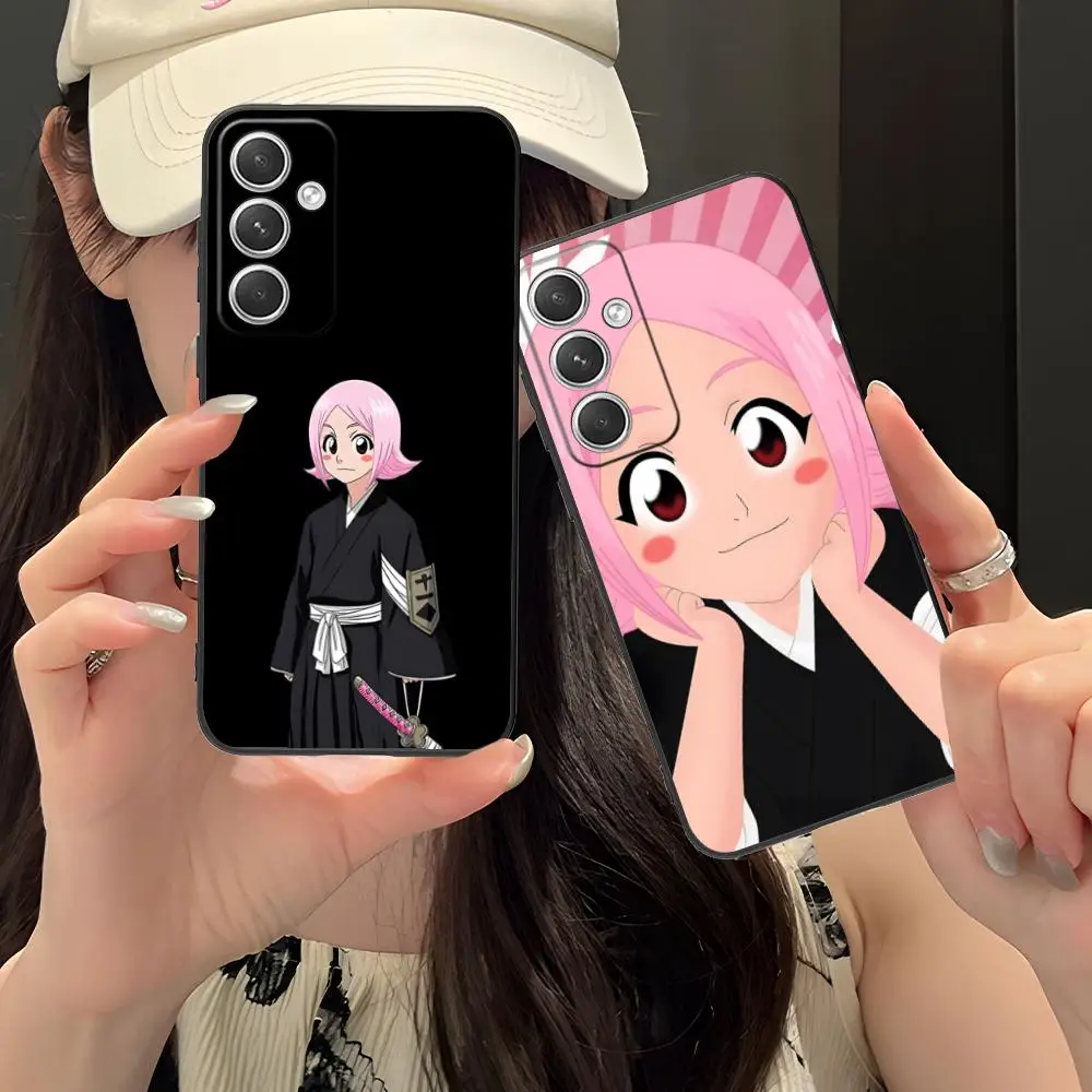 

Чехол для телефона Bleach Kusajishi Yachiru для Samsung Galaxy S25 S24 S23 S22 S21 S20 Note20 Plus FE, роскошный ультрацветный чехол с принтом