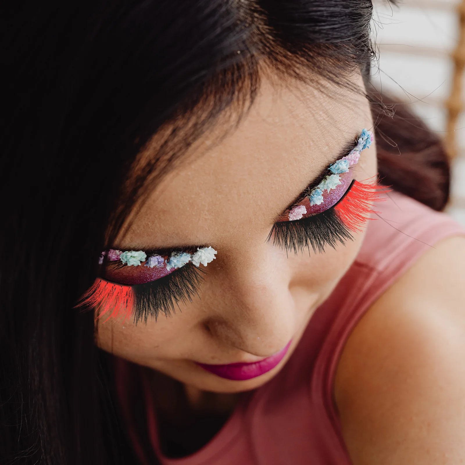 

5 Pairs Artificial Eyelashes Natural Look Volume Boost Comfortable Reusable False Lashes For Makeup Eye Lash Extensions