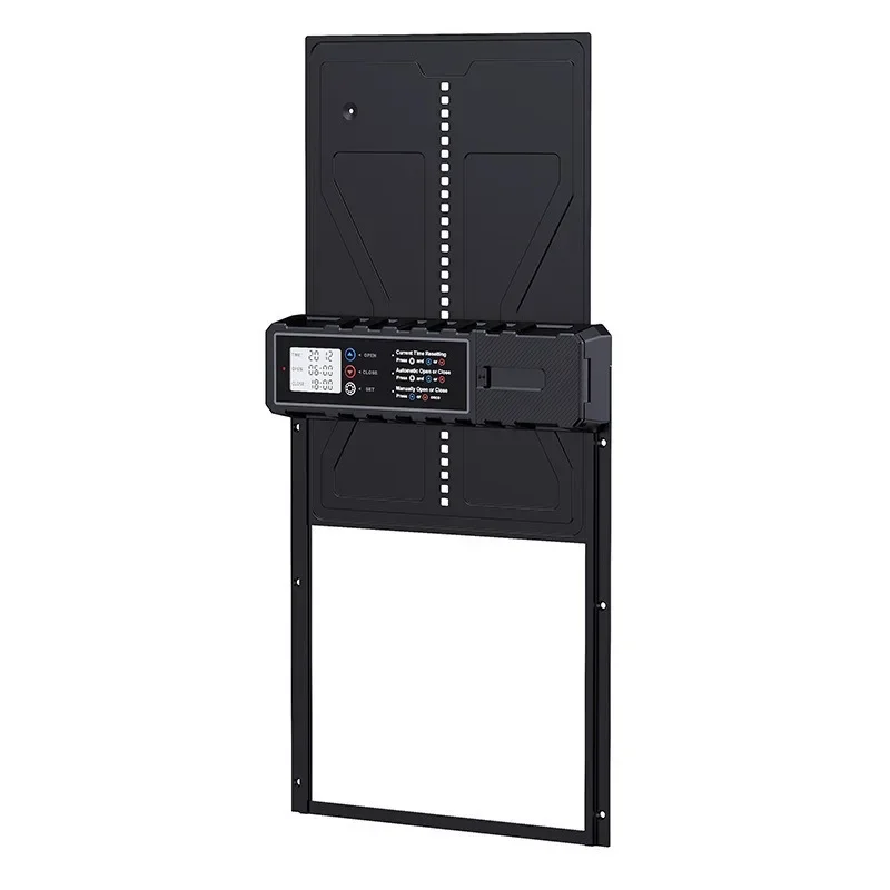 

Automatic chicken coop door, long-life aluminum alloy pet door