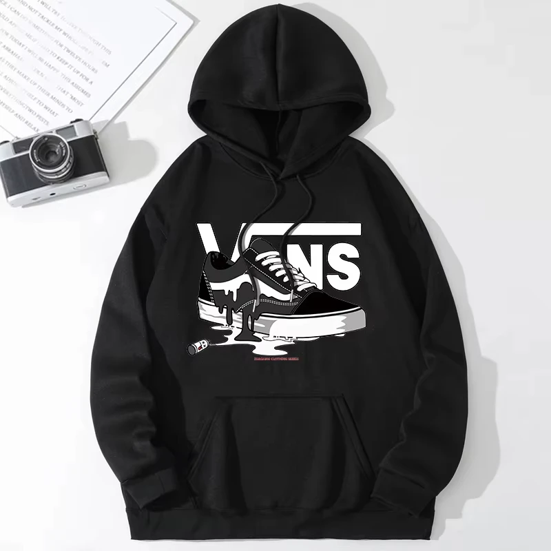 

Exclusive Collab Fleece Hoodies Men Women Long Sleeve Sweaters Casual Hoodie Round Neck Sweatshirts Bottom Shirts Pullovers