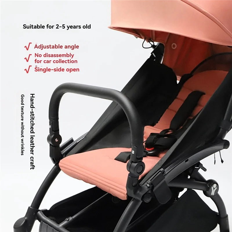 As96-cochecito, barra parachoques, reposabrazos, accesorios para cochecito, manillar ajustable para cochecito de bebé YOYO/YOYA