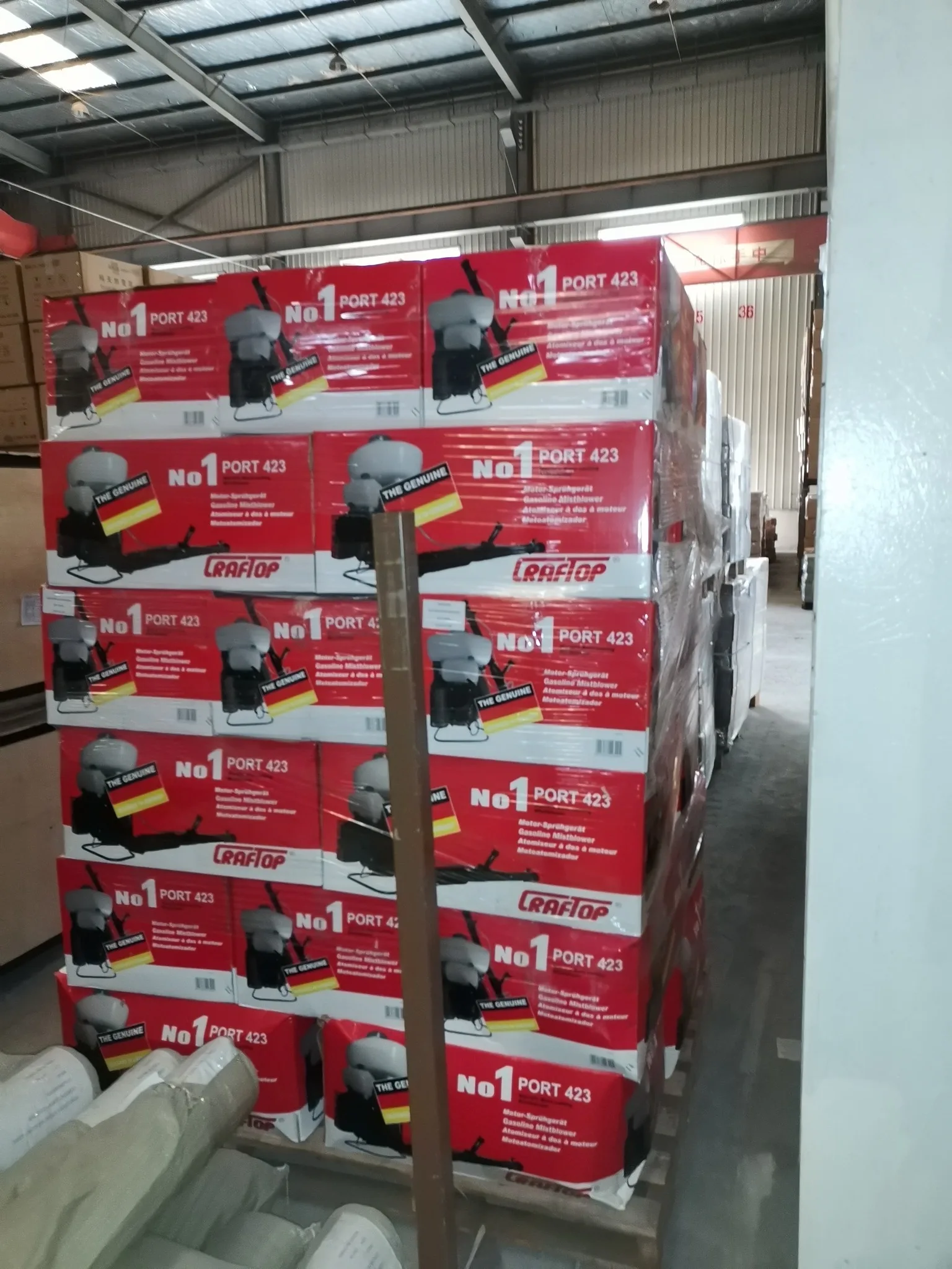 Benzinsprühgerät Mist Duster Agriculture Fumigated Backpack Power Sprayer