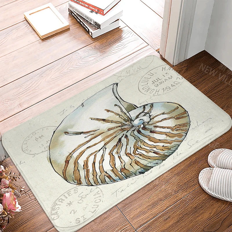 Non slip shower mat bathroom rug shower mat home decoration door mat kitchen bedroom entrance room mat submarine animal door mat