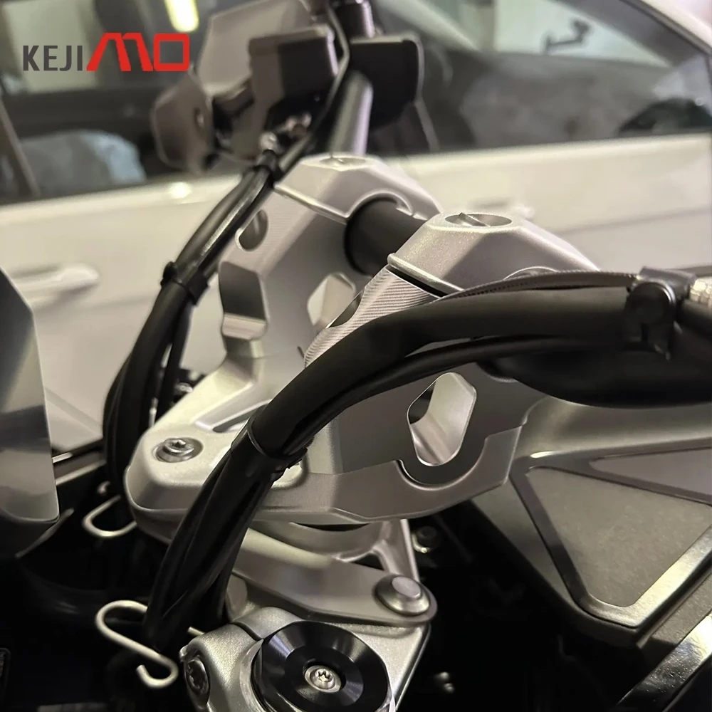 

For BMW R 1300 GS R1300GS Adventure 2024-2025-2026 Motorcycle CNC Aluminum Handlebar Riser Heightening Clamp Mount Accessories
