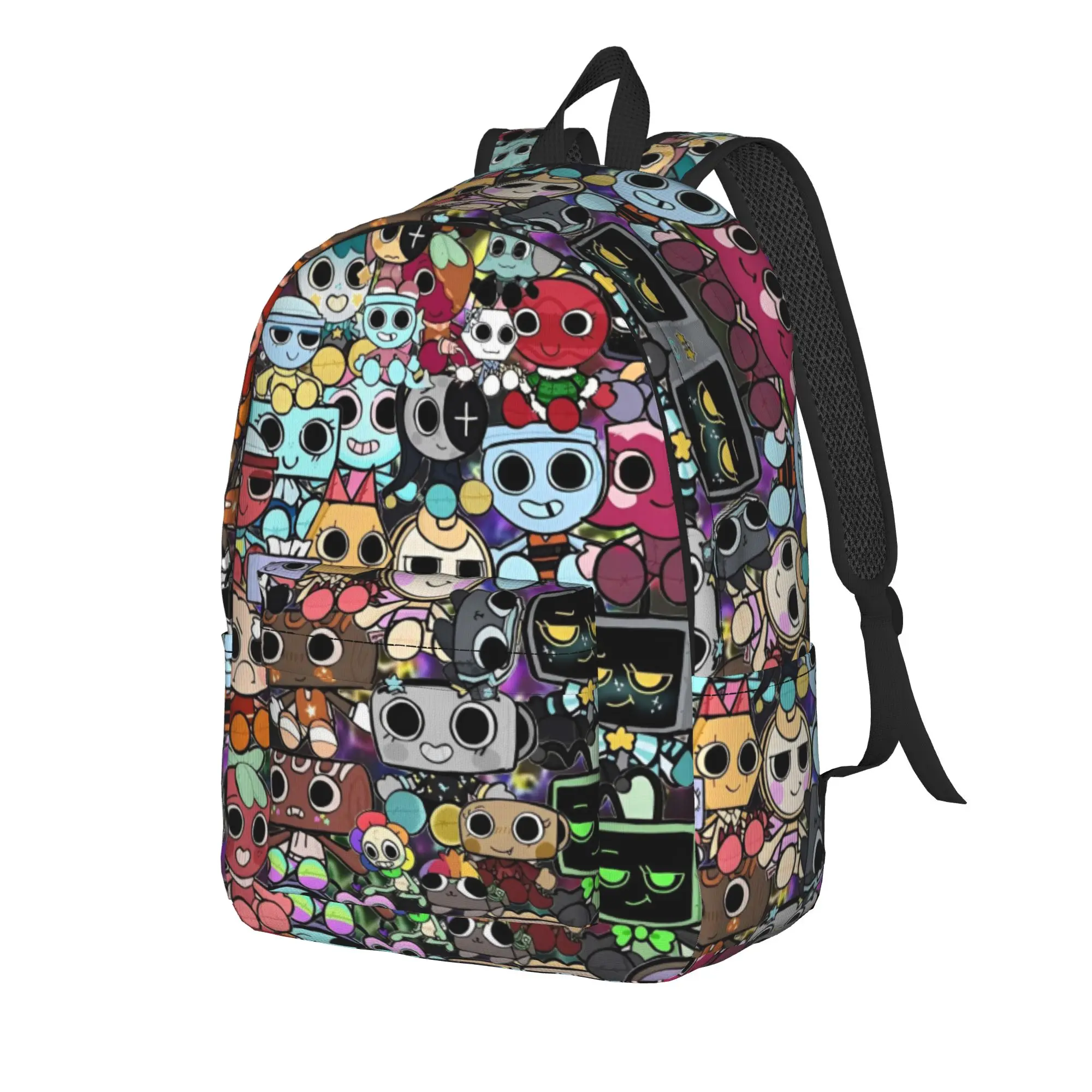 Dandys World Vee Shelly Goob Gigi Fashion Backpack Sports Student Work Catoon Daypack for Men Women College Canvas Bags