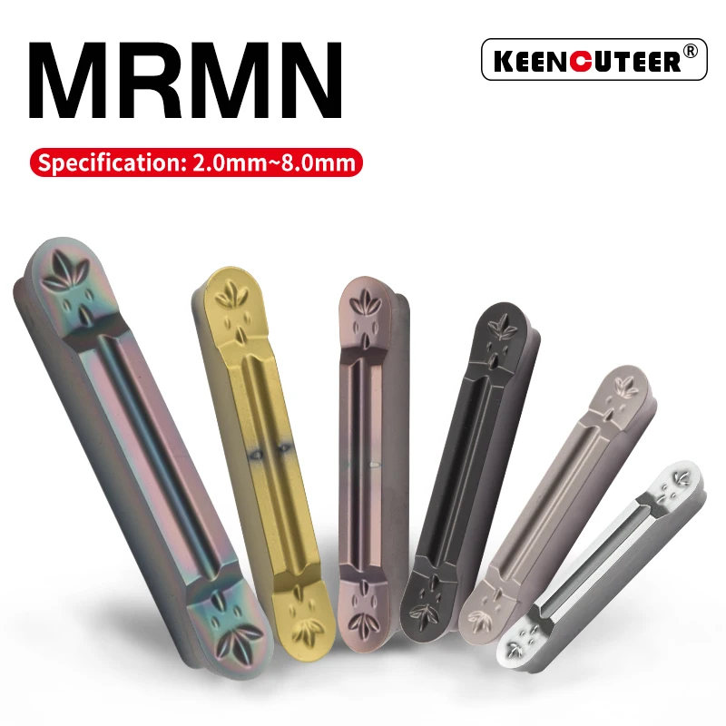MRMN Lama per scanalatura in metallo duro MRMN200 MRMN250 MRMN300 MRMN400 MRMN500 MRMN600 MRMN800 Utensile da taglio per scanalatura Lama per garage