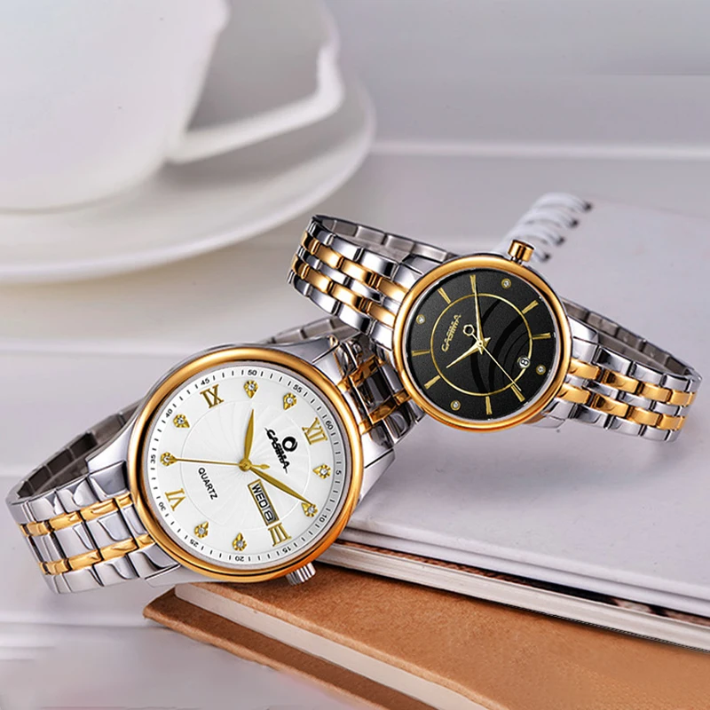 

Women's Wrist Watch Luxury Fashion Watches Ladies Waterproof Stainless Steel Quartz Woman Wristwatch Elegant Reloj Para Mujer