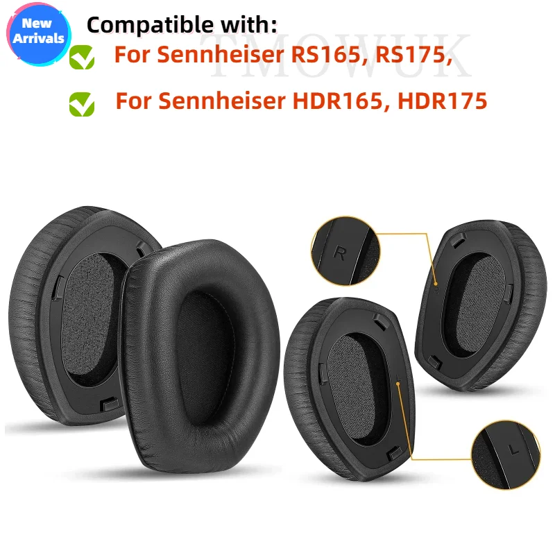 Сменные амбушюры для наушников Sennheiser RS165, RS175, HDR165, HDR175, RS185, HDR185, RS195, HDR195 RFHeadset