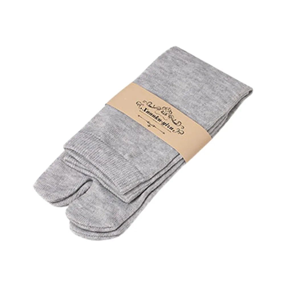 Unisex Flip Flop Sandal Sock Polyester Clog Socks Elastic Split Toe Socks Sweaty Deodorizing Hallux Valgus Appliance Accessories