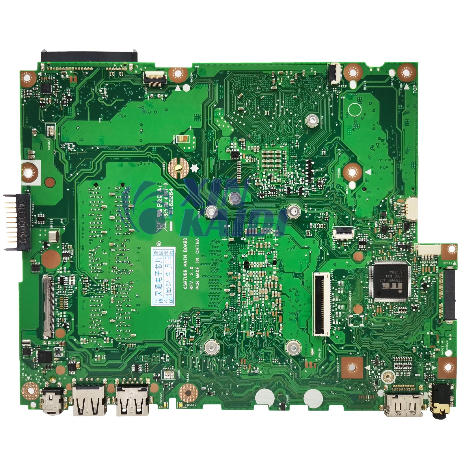 Imagem -03 - Placa-mãe para Laptop para Asus Mainboard X507ubr X507ub X507ufr X507uar Y5000ub I7-i5-i3 6th 7th 8th Gen 100 de Trabalho