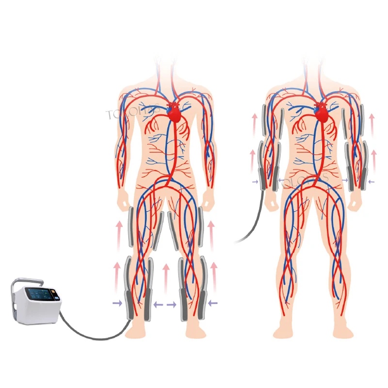 LHS600 Hospital Rehabilitation Equipment Powerful Intelligent Antithrombotic Pressure Pump For Physical Therapy