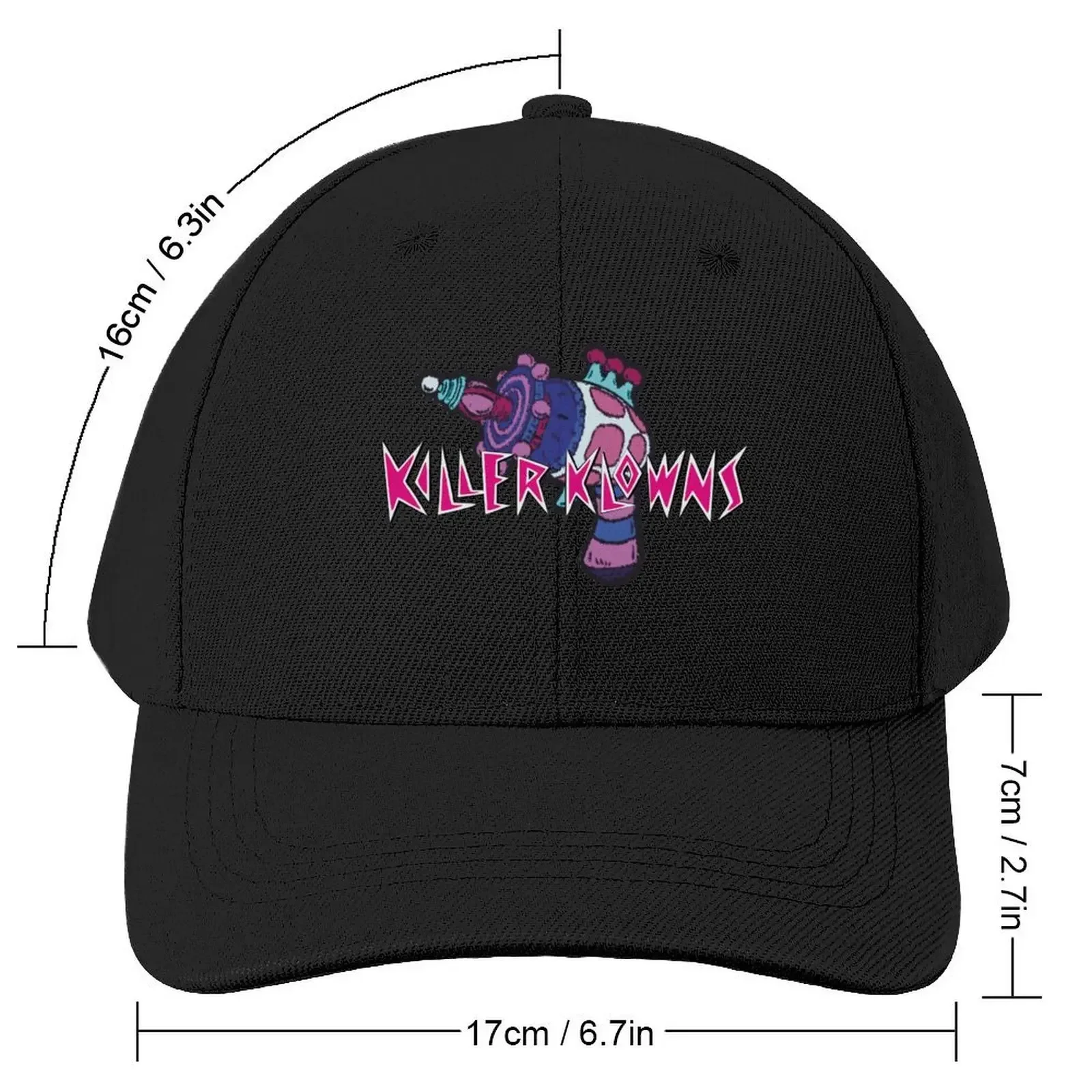 Killer Klowns from outer space, PISTOLA. Baseball Cap Icon Hat Luxury Brand Hood Women's Beach Outlet 2025 Men's