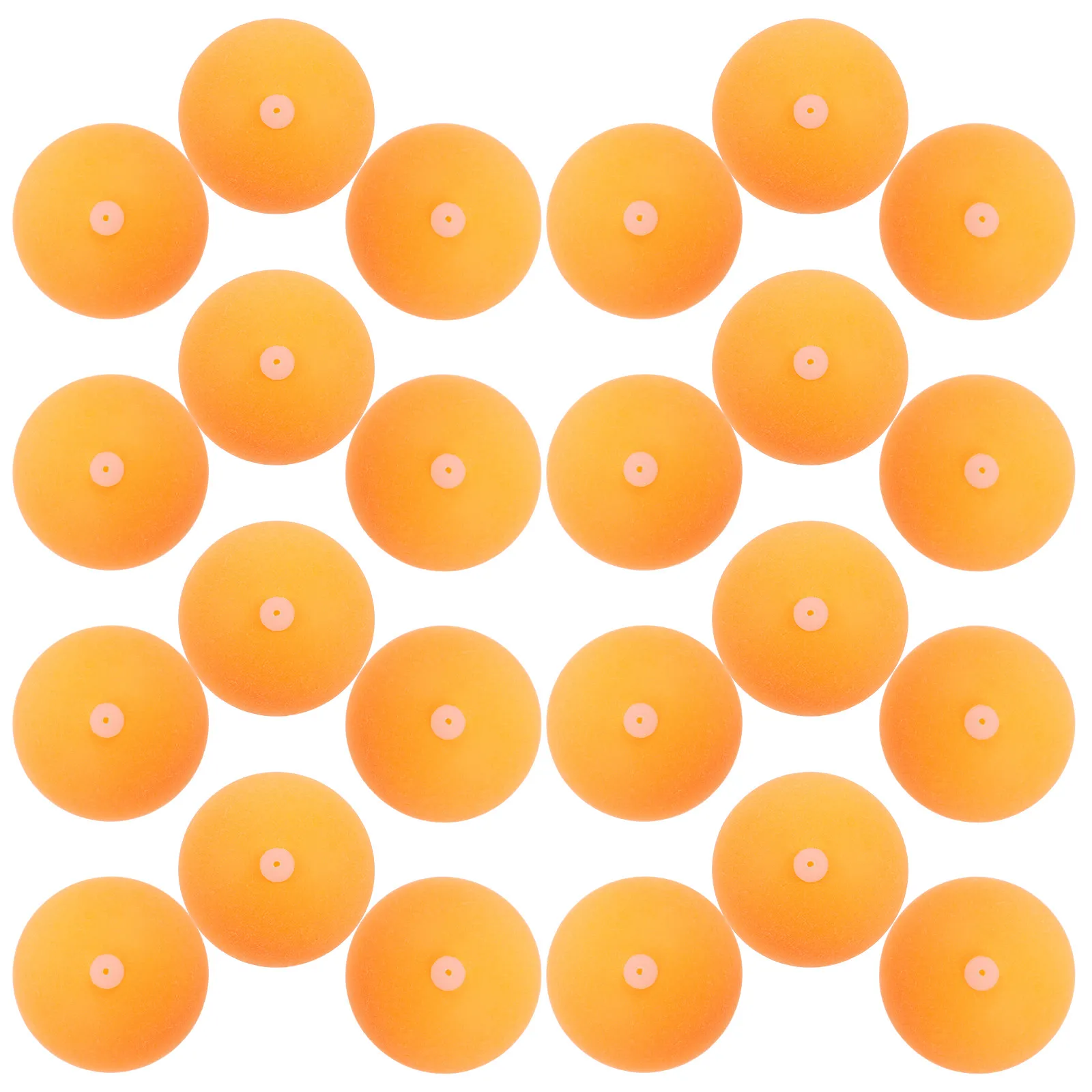 

50Pcs Training Table Tennis Balls Punch Hole Silicone for Table Tennis Accessories Home Trainer Use Enhanced