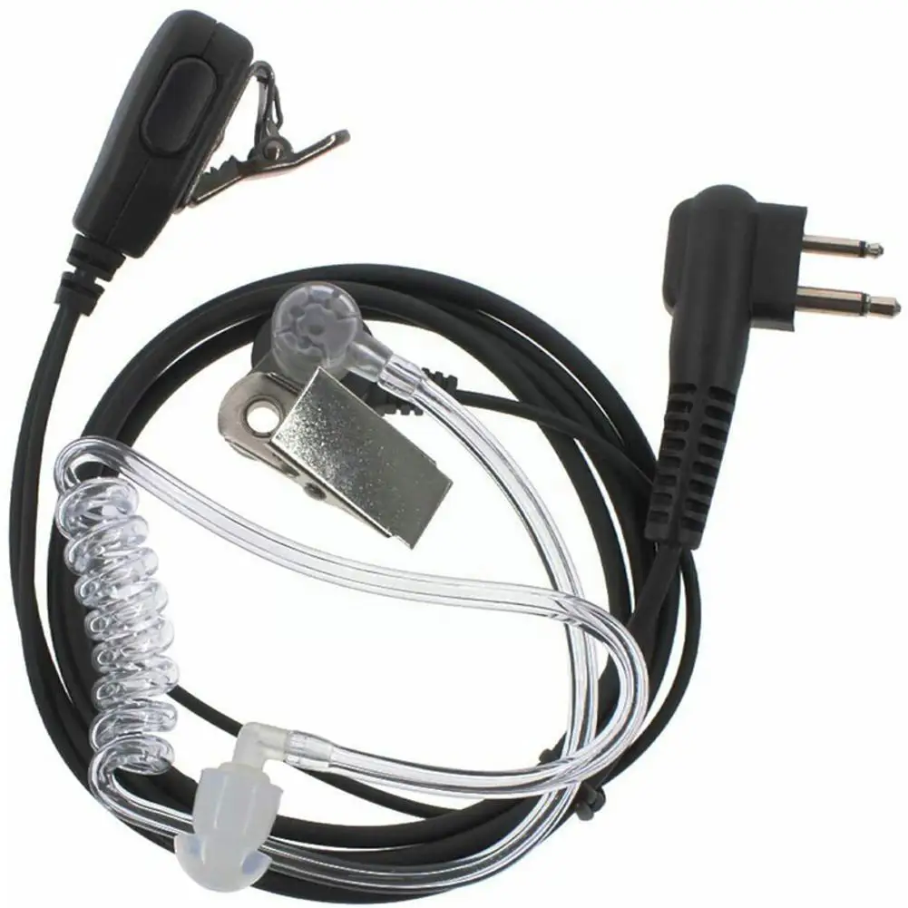 

2-Pin Mic PTT Earpiece Headset For Motorola CB Radio CP88 CP040 CP100 For Motorola XTN XV AX Series Radio D5Q4