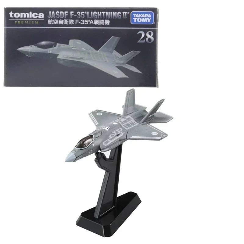 Takara Tomy Tomica Premium Modellauto Mini JASDF F-35 LIGHTNING TP28 Diecast Alloy Toys Kindersammlung Display Geschenk